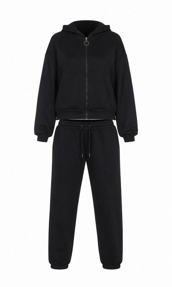 simaranda Jogginganzug Damen Jogginganzug 618 36-42 Schwarz Bild 3