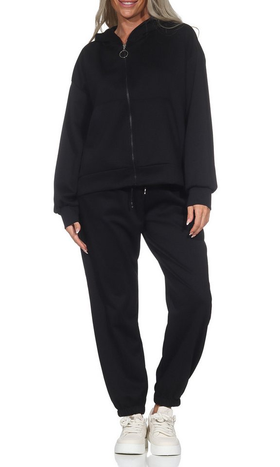 simaranda Jogginganzug Damen Jogginganzug 618 36-42 Schwarz Bild 5