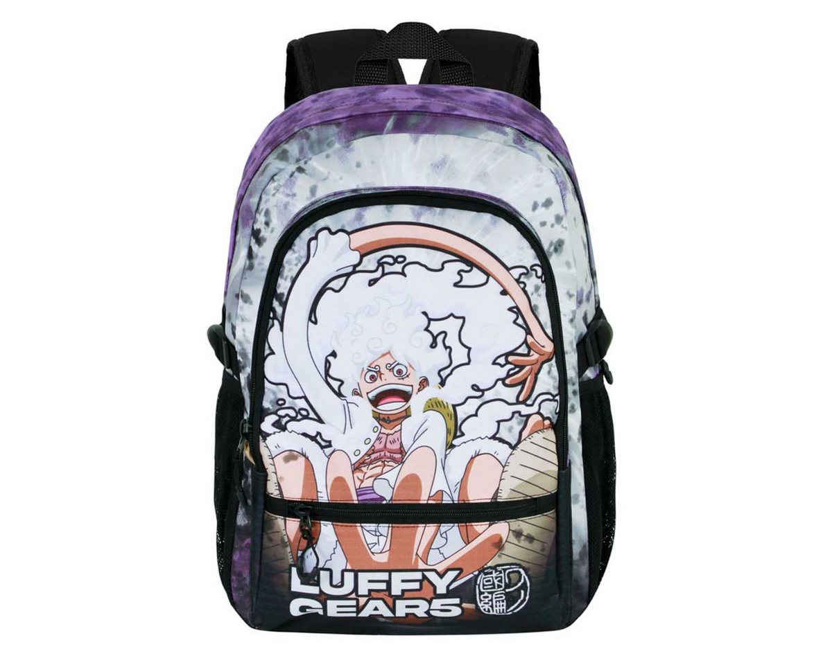 One Piece Rucksack - 44 × 31 × 18 cm leicht urban Schulrucksack wasserabweisend Alltag (1-tlg) Bild 3