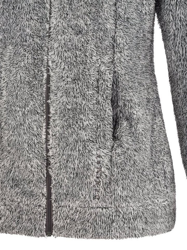 DENIMFY Outdoorjacke Damen Fleecejacke DFMila Regular Fit Kapuzenjacke mit Teddyfleece Bild 5