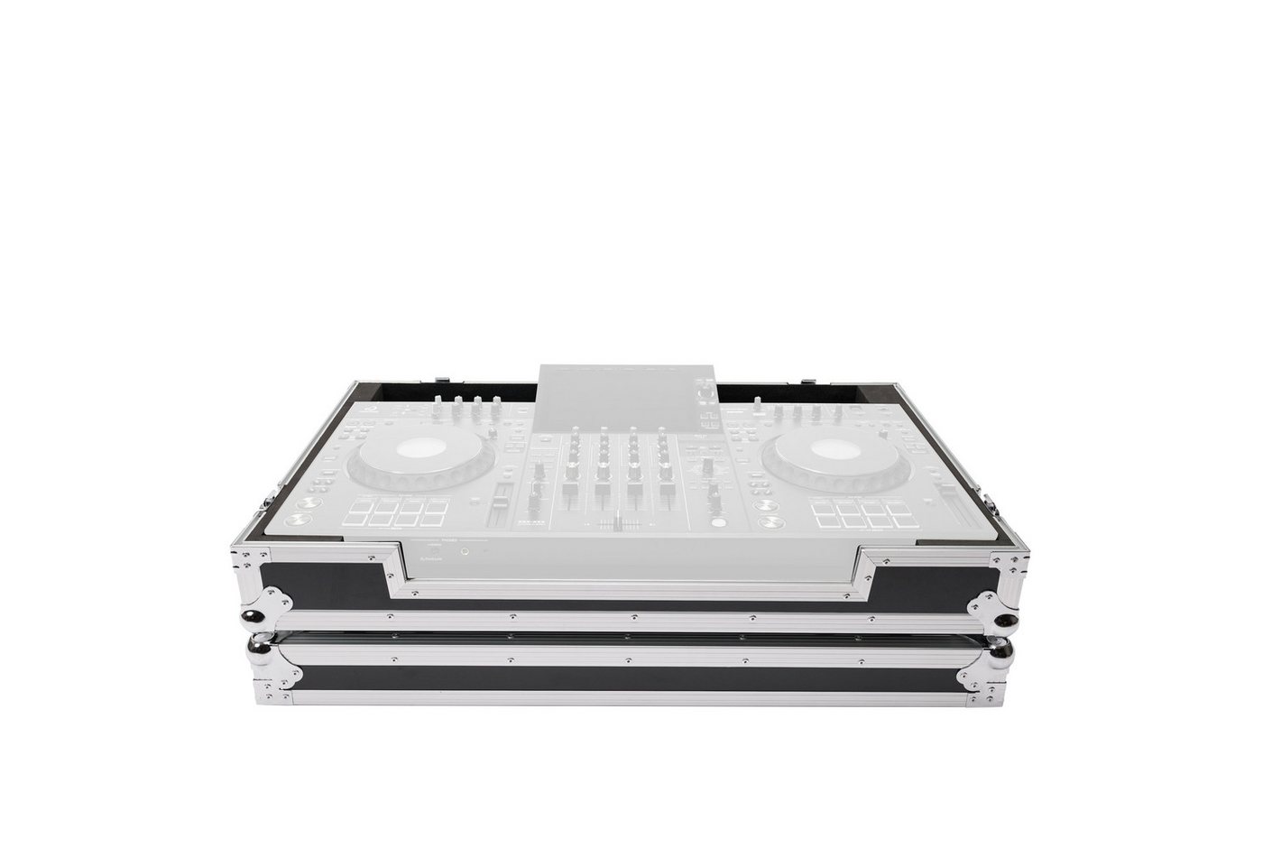 Magma Koffer, DJ-Controller Case XDJ-AZ / XDJ-XZ, black/silver (Wheels) - DJ Bild 2