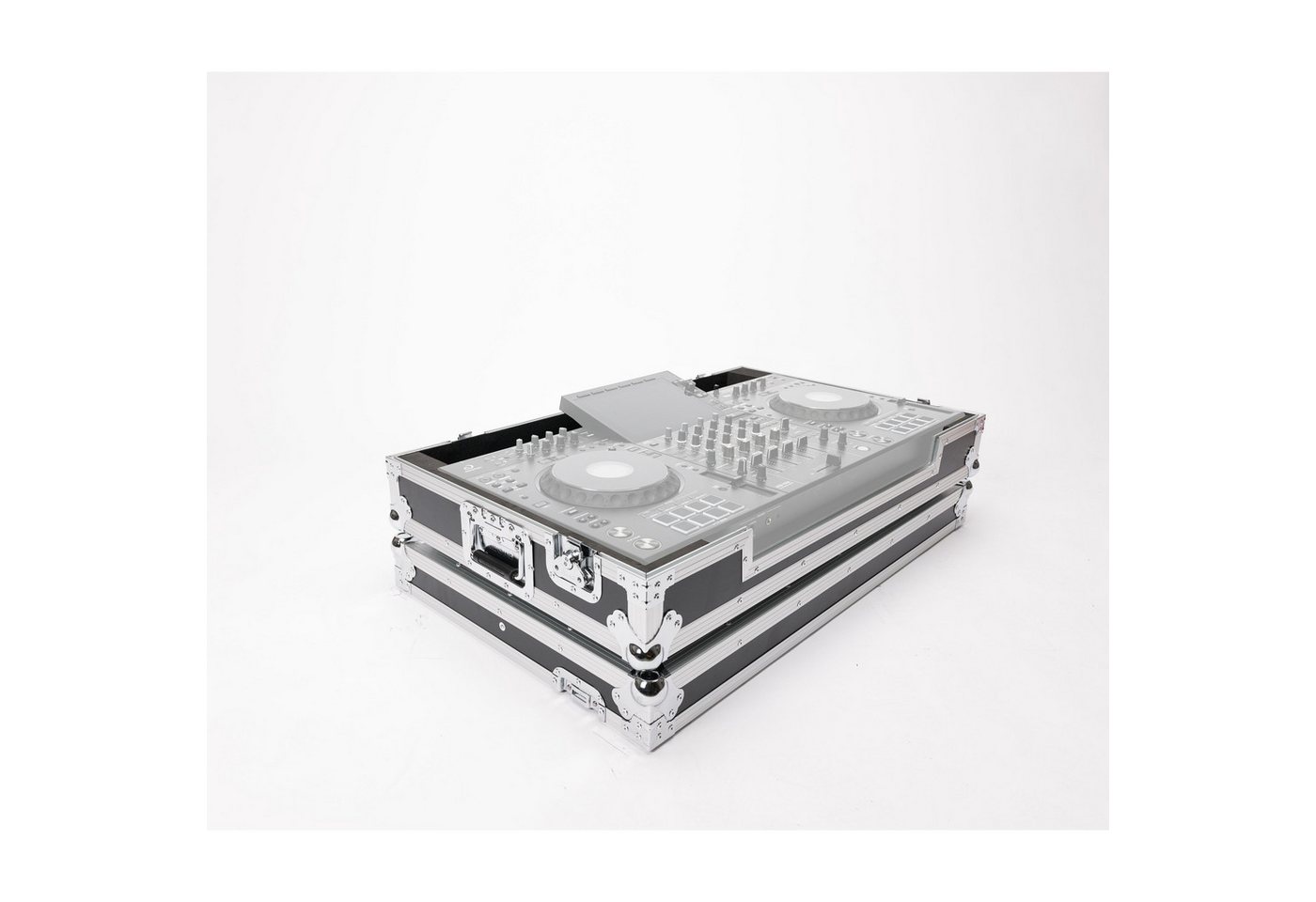 Magma Koffer, DJ-Controller Case XDJ-AZ / XDJ-XZ, black/silver (Wheels) - DJ Bild 4
