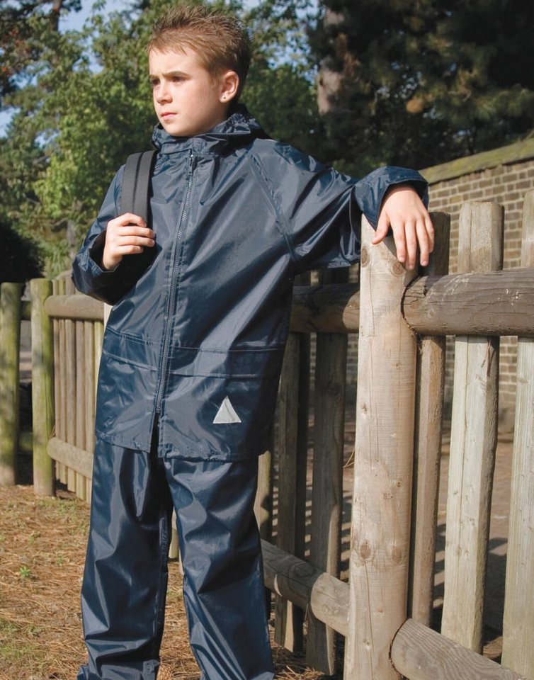 Result Outdoorjacke Junior Waterproof Jacket/Trouser Set Wind- und wasserdicht Bild 2