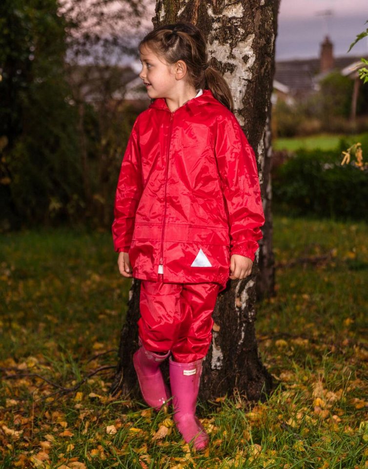 Result Outdoorjacke Junior Waterproof Jacket/Trouser Set Wind- und wasserdicht Bild 5