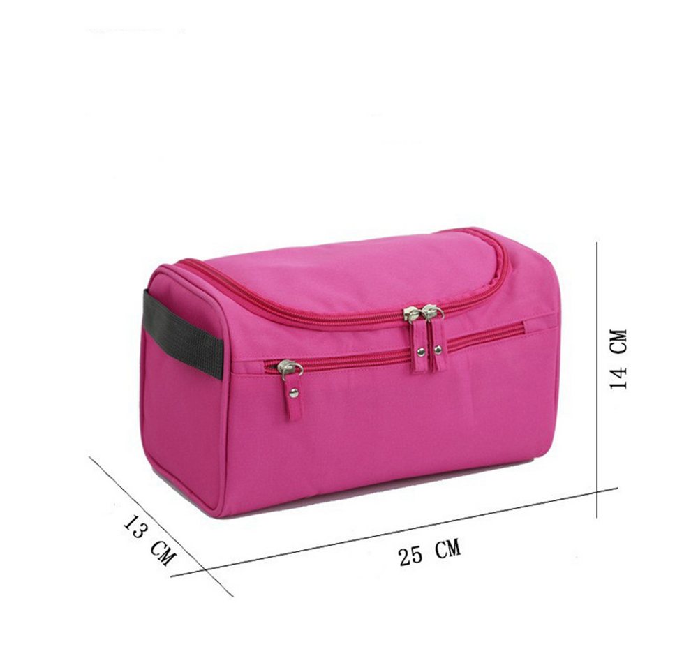 Coonoor Kosmetiktasche Kulturtasche zum Aufhängen, wasserdichte Waschtasche mit 3 Fächern, Reise-Kulturbeutel mit Aufhängehaken für Damen und Herren Bild 2