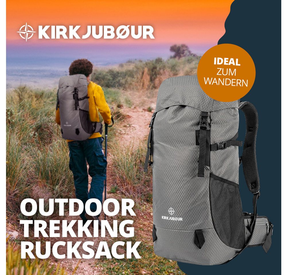 KIRKJUBOUR Trekkingrucksack "Abisko" Premium Outdoor 30L Bild 4