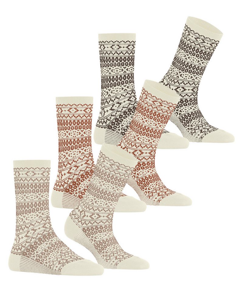 Esprit Funktionssocken Esprit Sami Pattern 3-Pack Damen (3-Paar) Bild 3
