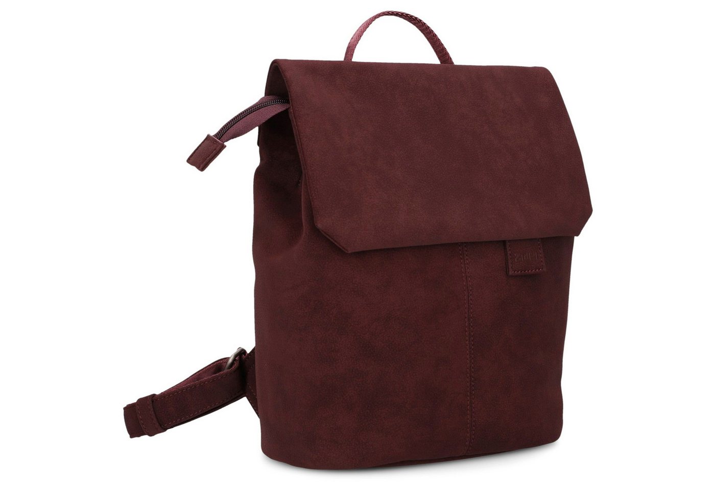 Zwei Rucksack Mademoiselle MR8 - Rucksack 29 cm (nubuk-bordeaux)
