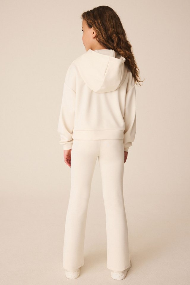 Next Sweatanzug Hoodie und Schlaghose, Set (2-tlg)