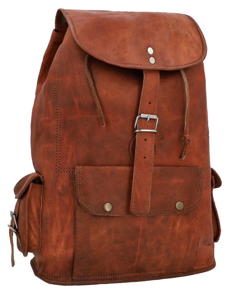 Gusti Leder Rucksack Gusti Leder Lederrucksack Bobbie 15" (1-tlg)