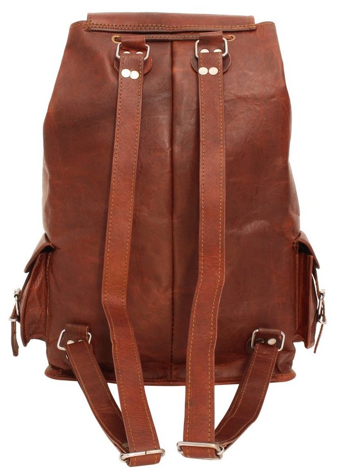 Gusti Leder Rucksack Gusti Leder Lederrucksack Bobbie 15" (1-tlg) Bild 5