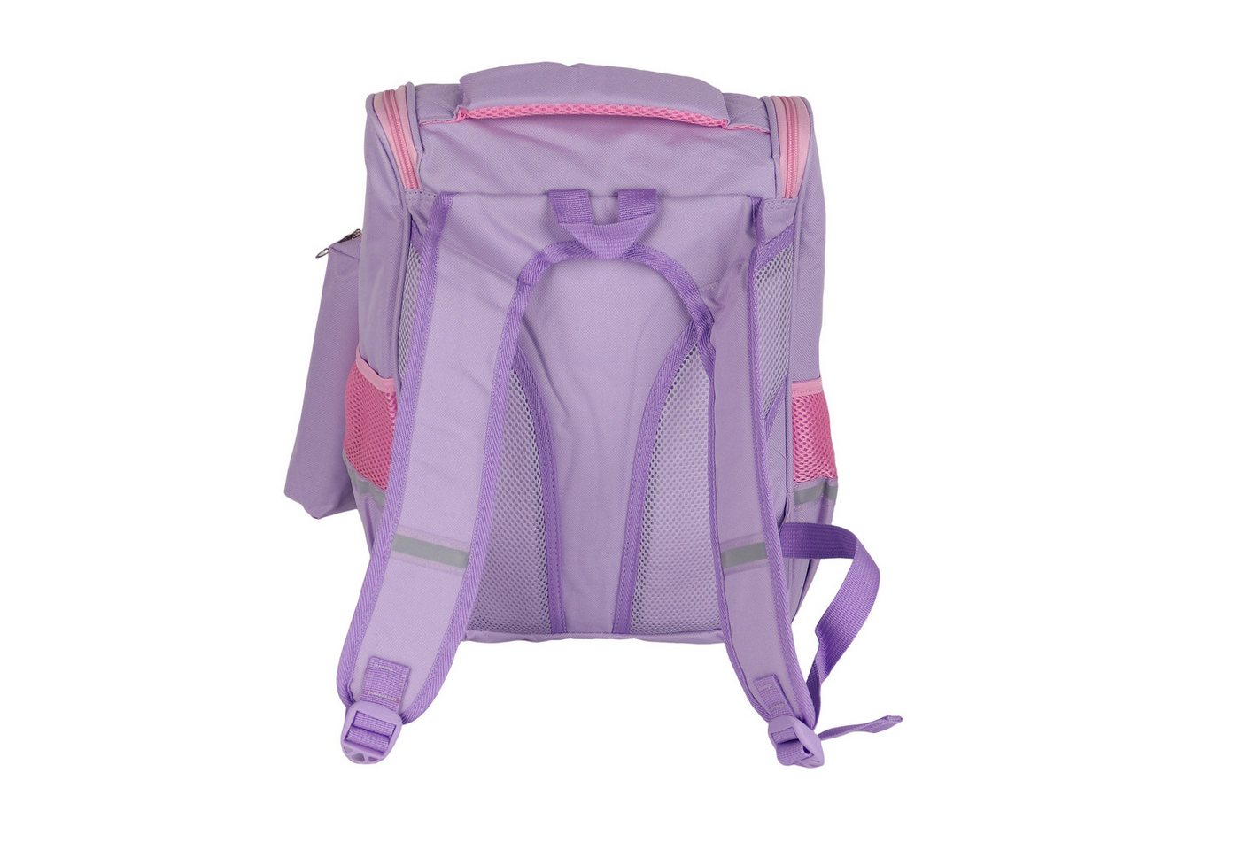 MIRROSI Schulranzen Kinder Schulranzen Rucksack 34x41x16 cm mit Motiv, Reflektorstreifen & Seitenfächern, gepolsterter Schulrucksack Bild 3