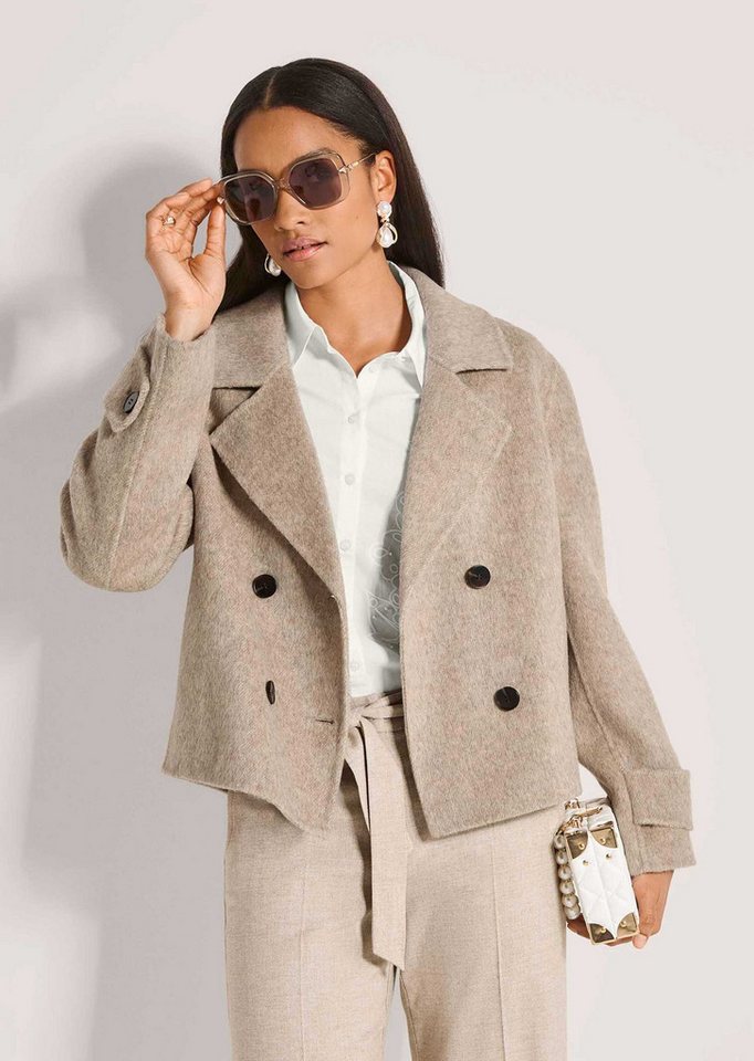 MADELEINE Outdoorjacke Caban-Jacke mit breitem Reverskragen Eleganter Klassiker, maritim inspiriert Bild 2