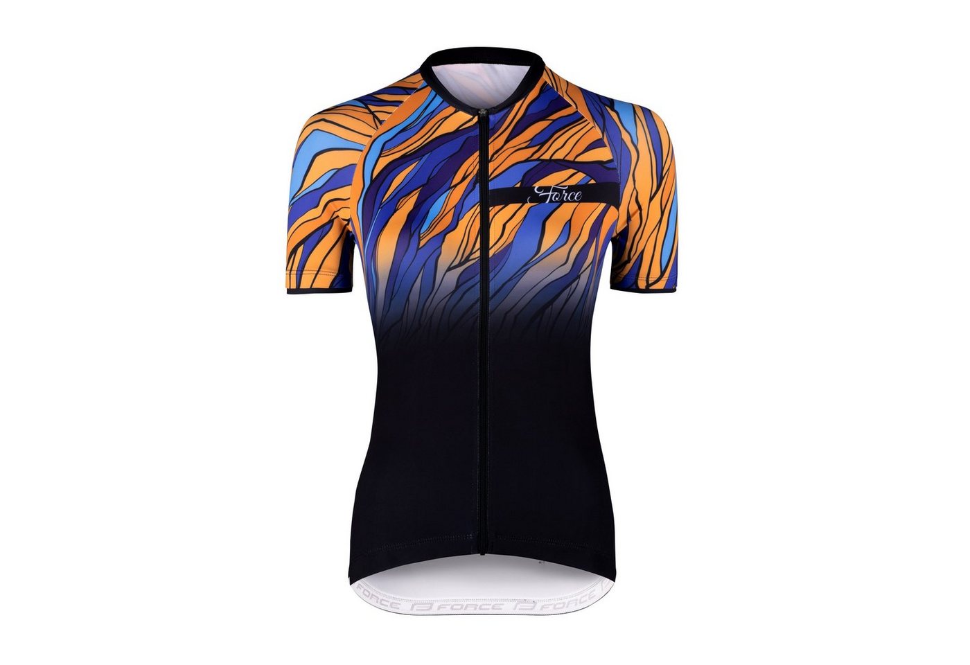 FORCE Radtrikot Jersey LIFE kurzarm, Damen, Orange %%%