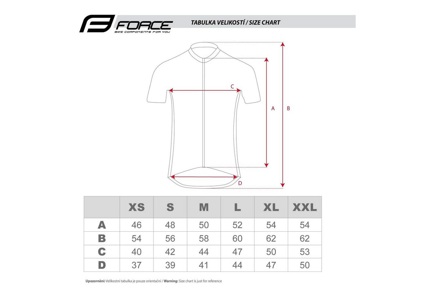 FORCE Radtrikot Jersey LIFE kurzarm, Damen, Orange %%% Bild 2