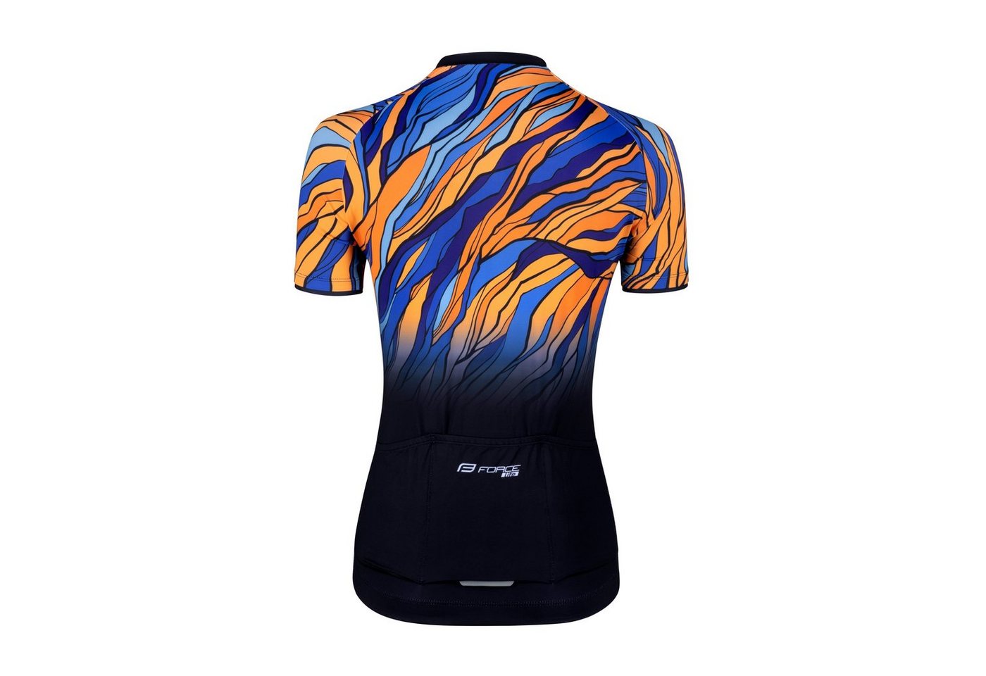 FORCE Radtrikot Jersey LIFE kurzarm, Damen, Orange %%% Bild 3