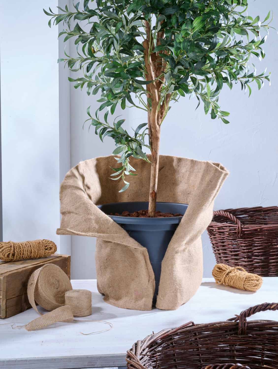 PARKSIDE® Kokosmatte / Jutegewebe / Jutefilz (Jutefilzmatte Natur) Bild 3