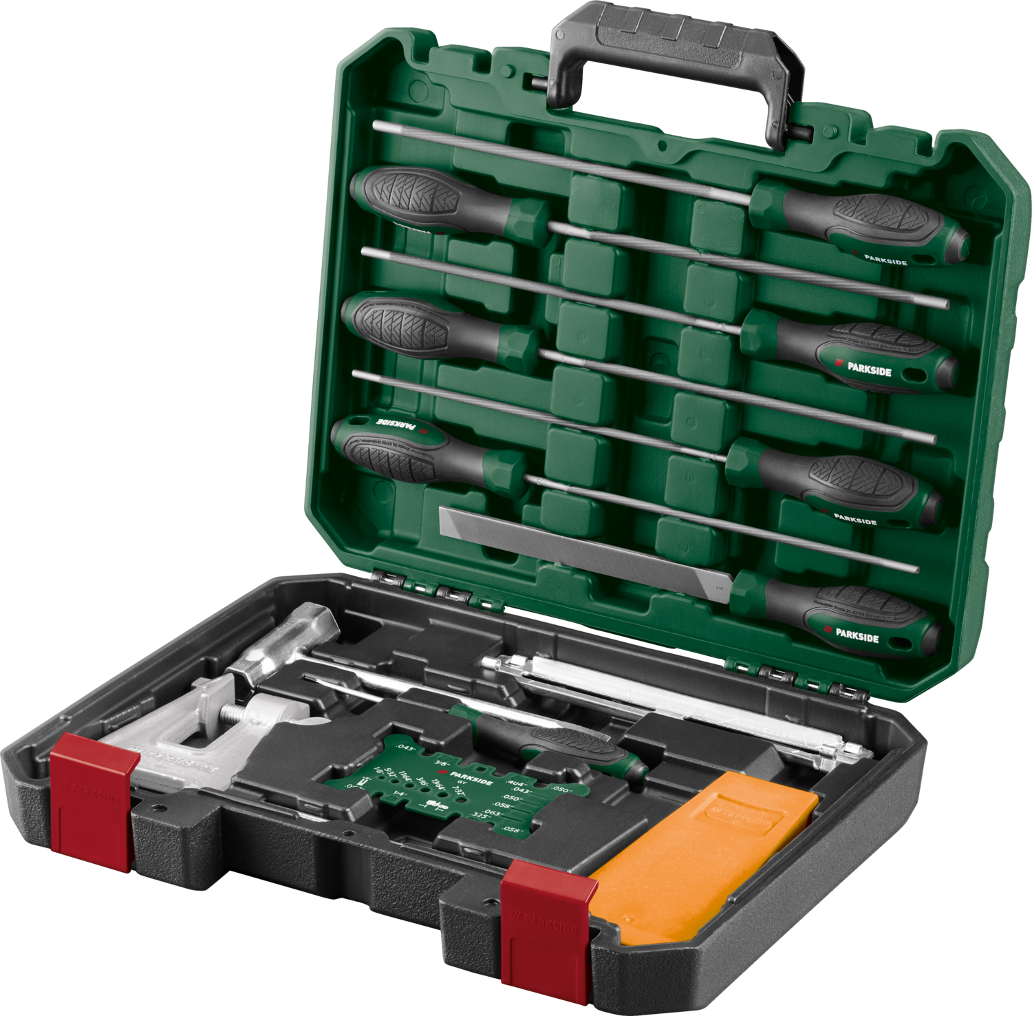 PARKSIDE® Kettensägen-Schärfset, 14-teilig