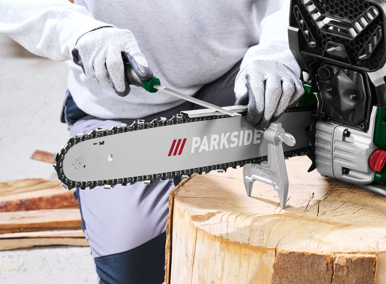 PARKSIDE® Kettensägen-Schärfset, 14-teilig Bild 2