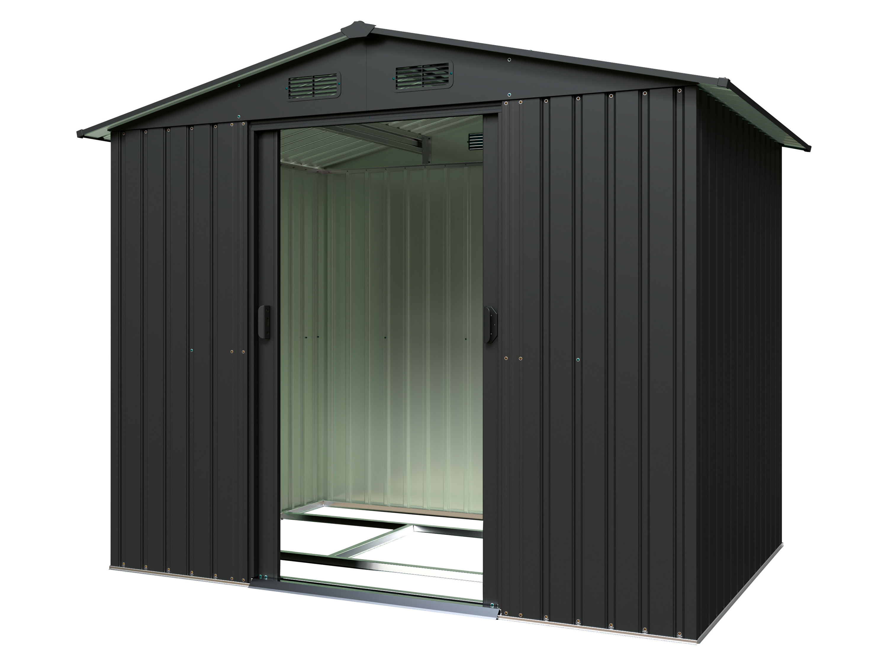 PARKSIDE® XL-Gartengerätehaus (Anthrazit)