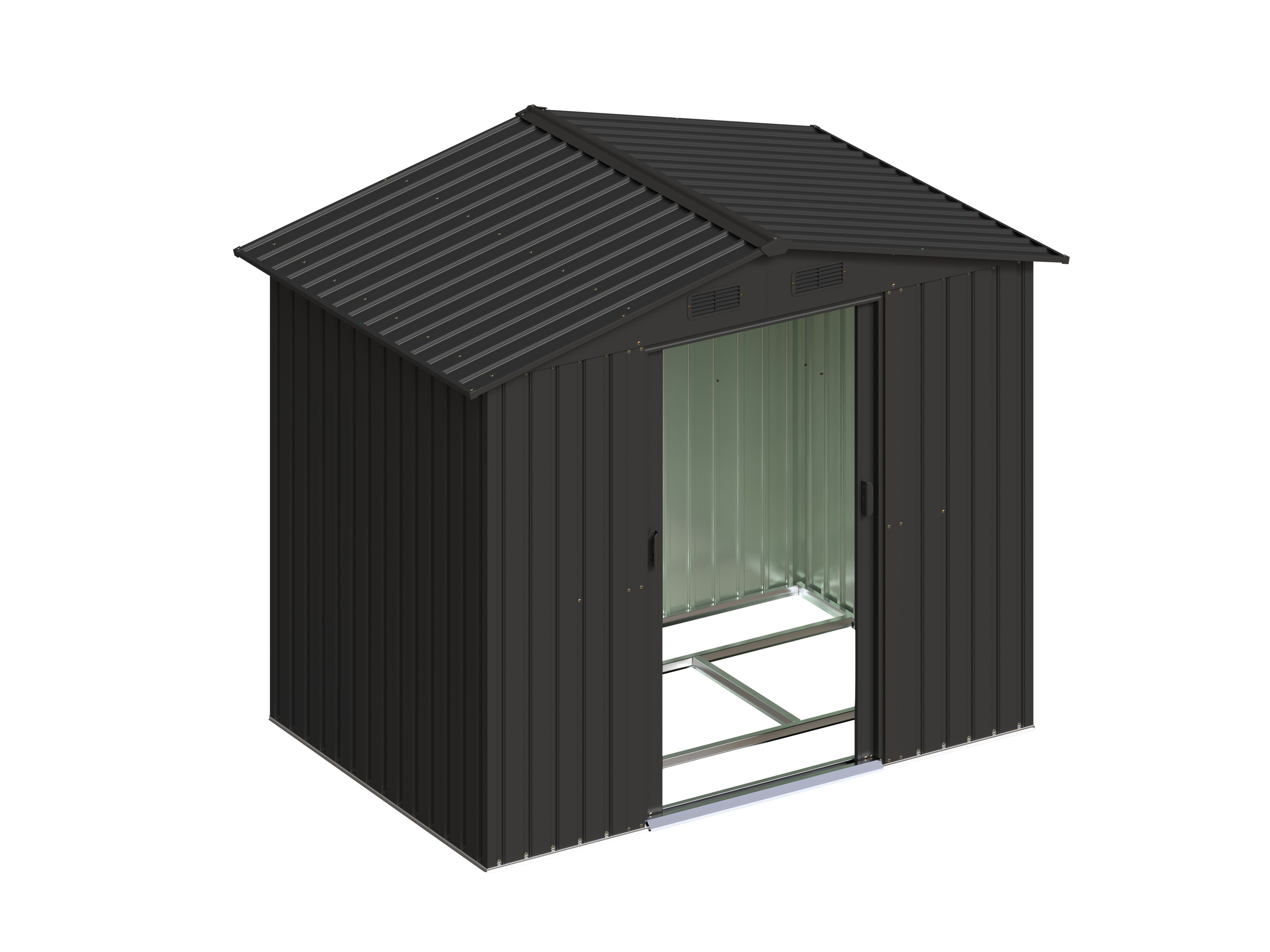 PARKSIDE® XL-Gartengerätehaus (Anthrazit) Bild 3