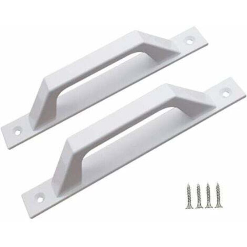 Bohrersatz Für Bohrmaschine, Türgriff Aus Aluminiumlegierung, Glastürgriff, Glas- Und Kunststofftürgriff Für Küche (d Weiß)