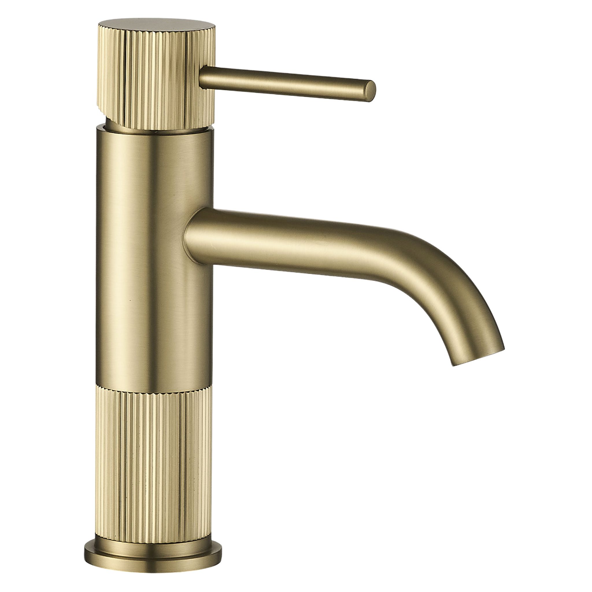 Waschbeckenarmatur Rea Lungo Stripe Brush Gold