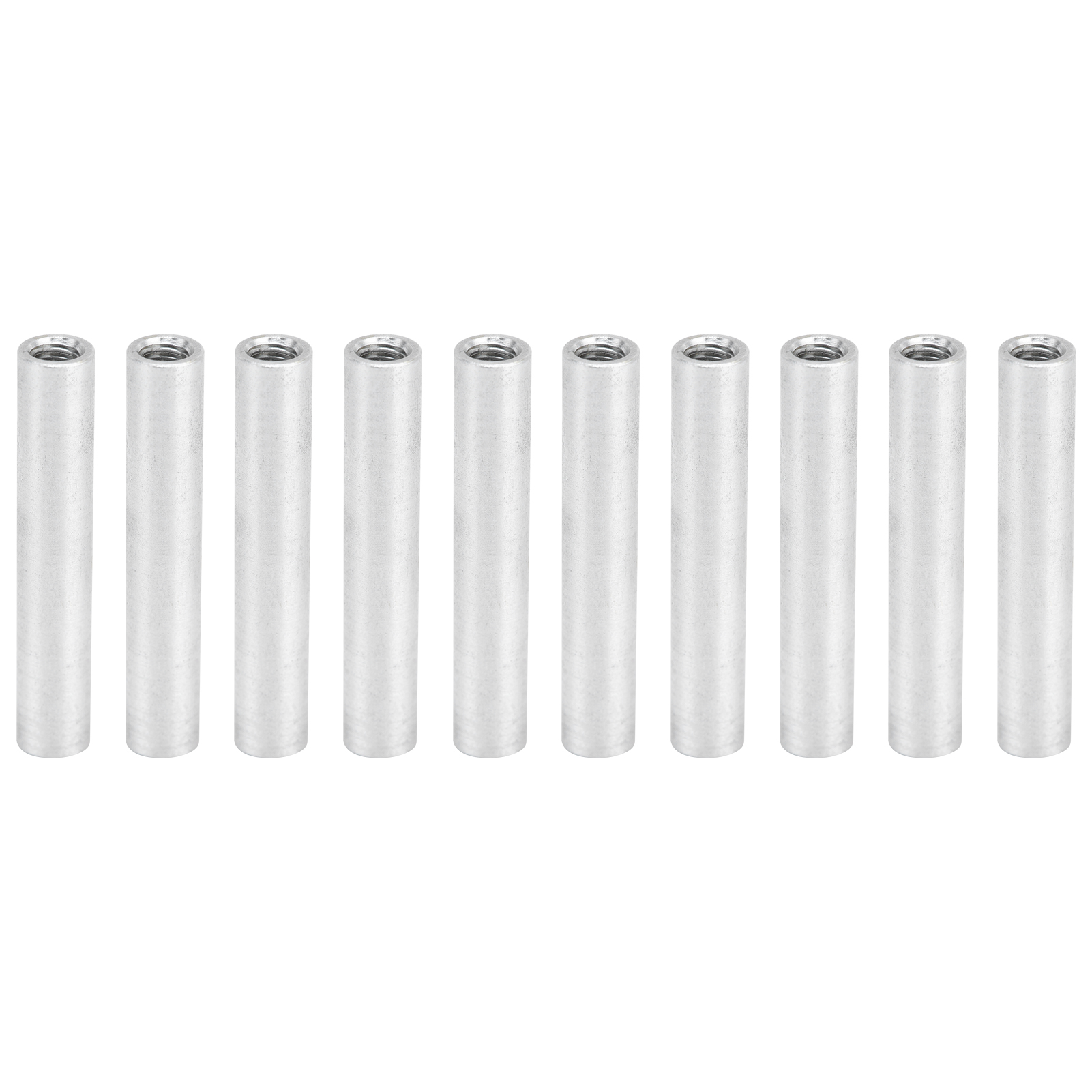 10 Verbindungsstücke Aus Aluminiumlegierung, Innengewinde M4x0,7 Mm, Länge 46 Mm, Runder Distanzring-satz