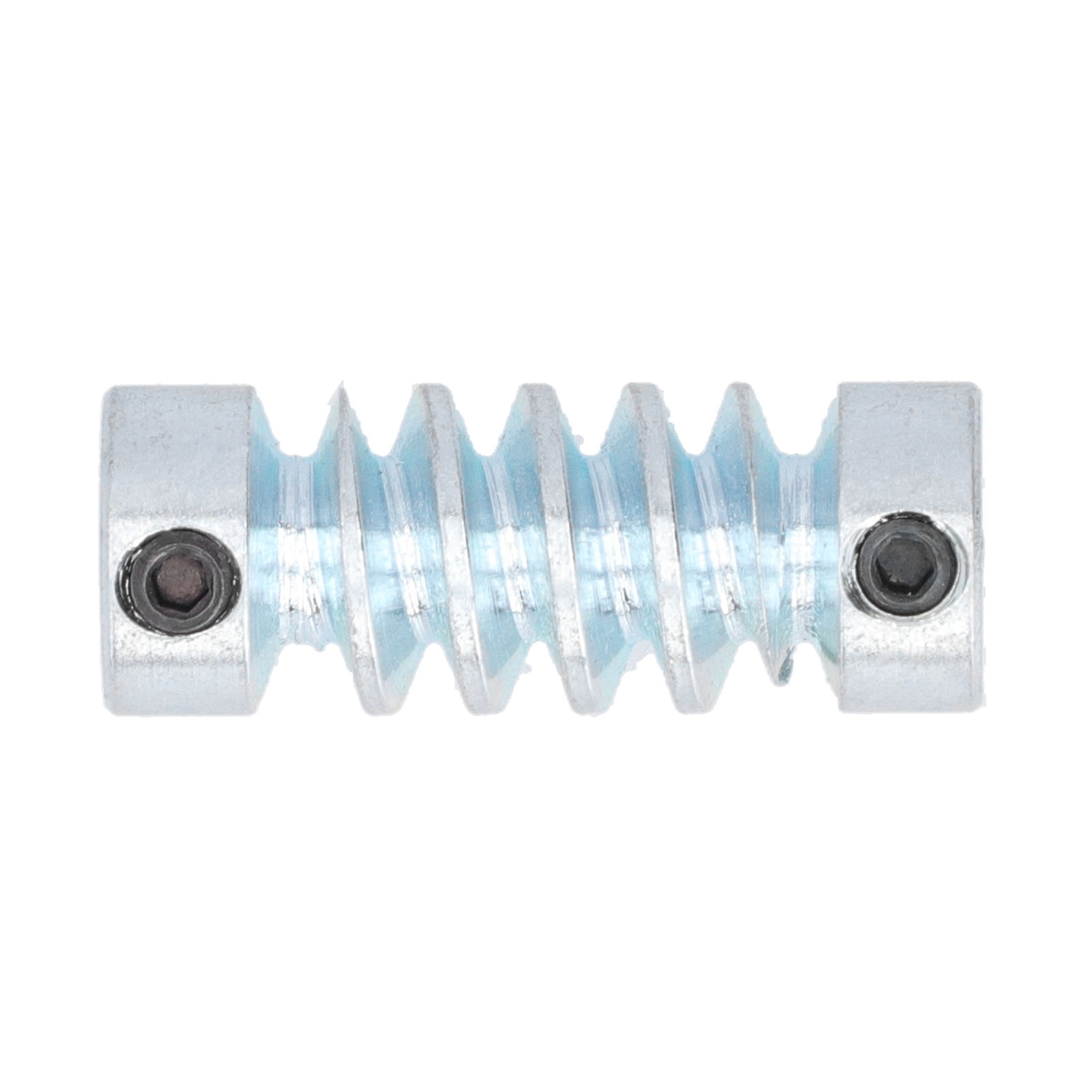Mm Edelstahl-schneckenwelle, Modul 1,5, Mit D-bohrung Für Mechanische Kraftübertragung