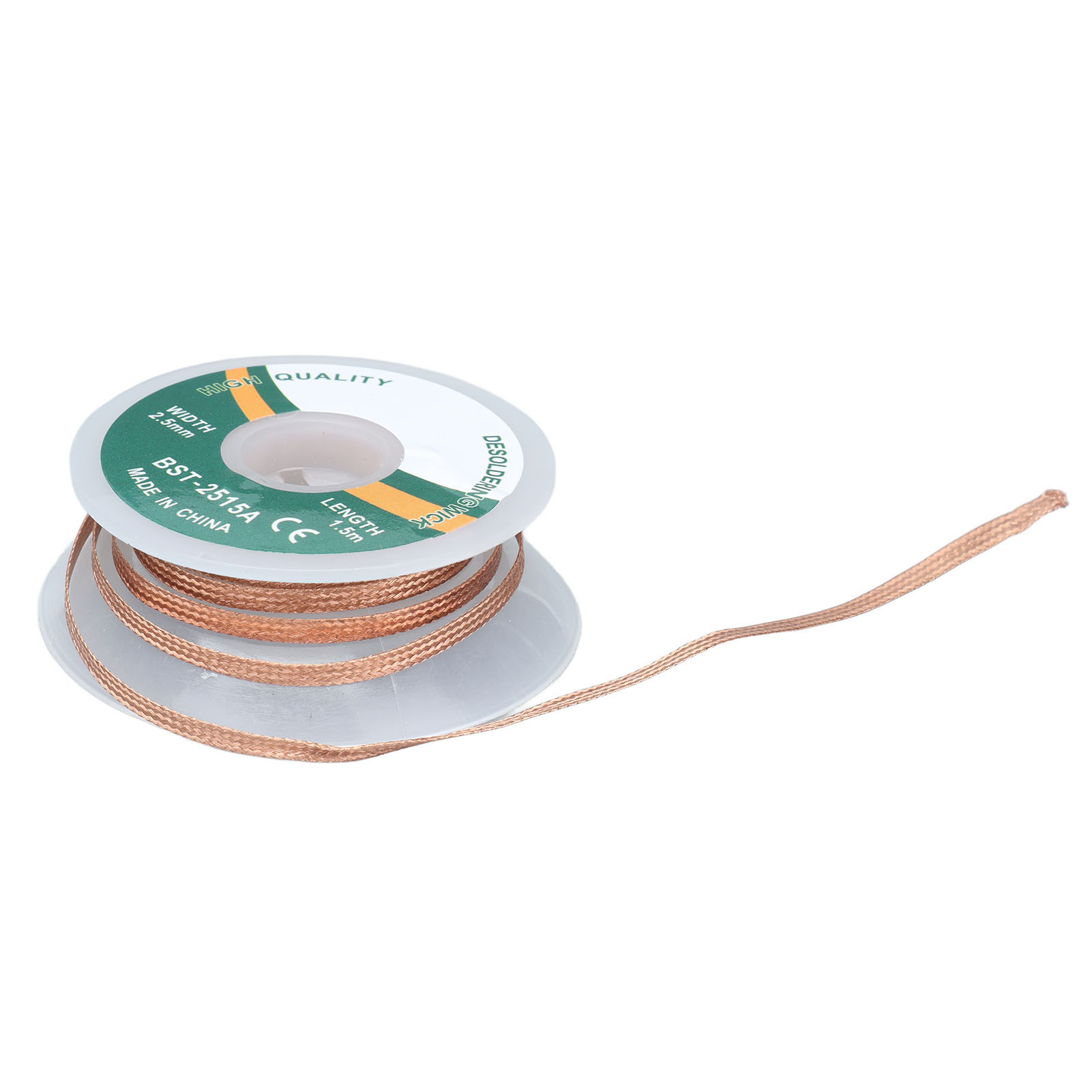 1,5 Meter 2,5 Mm Kupfer-entlötdraht - No-clean-entlötlitze, Schnelles Und Effizientes Entlötwerkzeug (2515a)