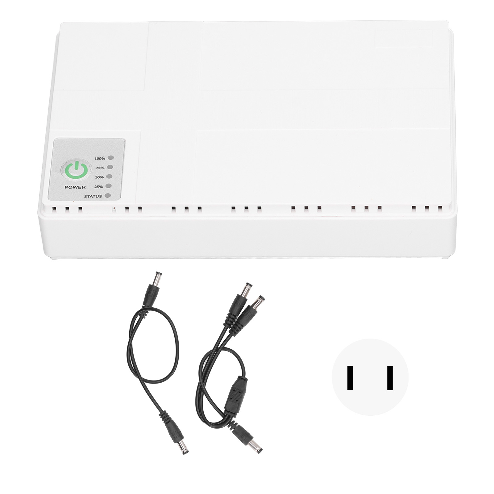 Mini-usv (unterbrechungsfreie Stromversorgung) 5 V, 9 V, 12 V, 5 V/2 A Usb-ausgang Für Kamera Und Router, 85–265 V Us-stecker