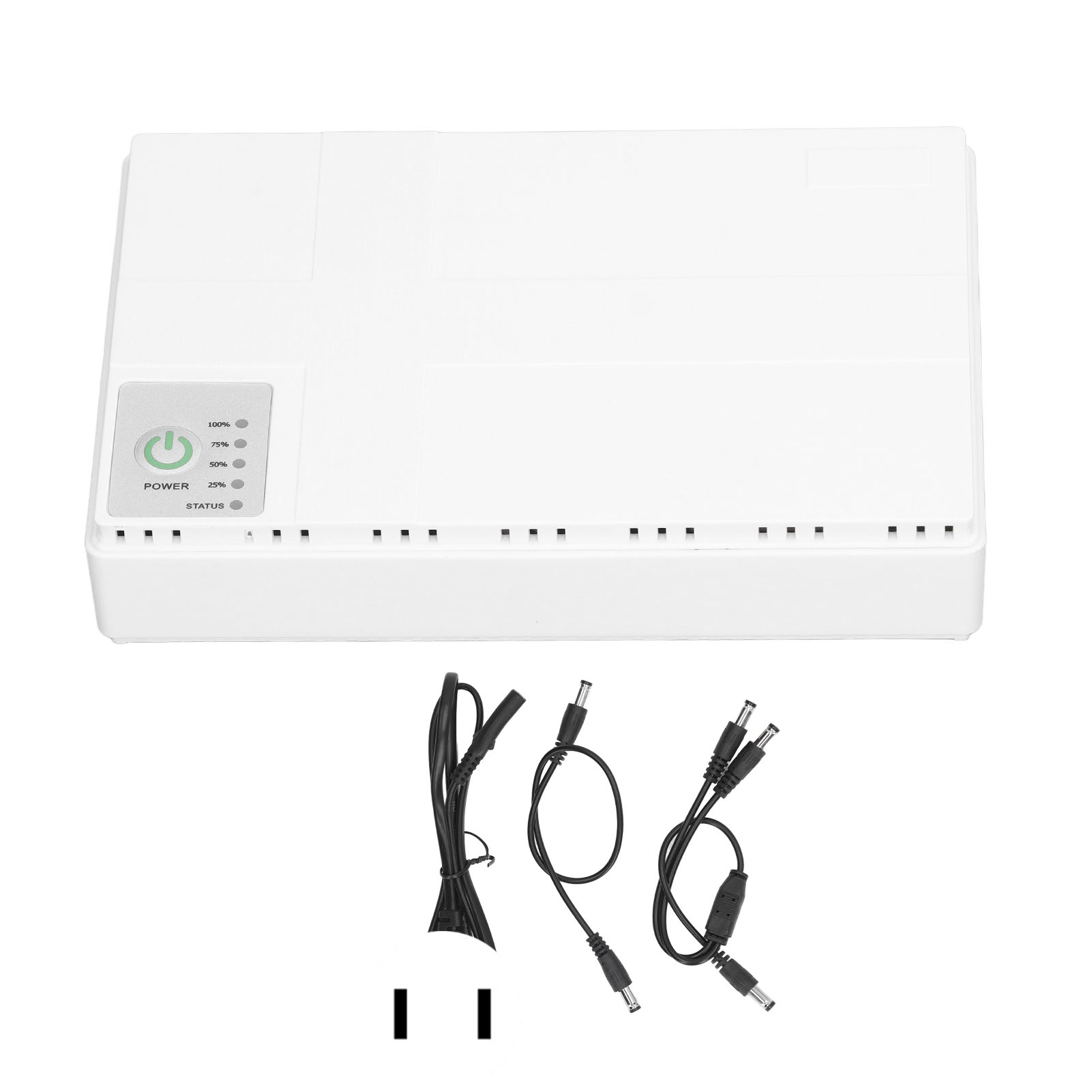Mini-dc-usv (unterbrechungsfreie Stromversorgung) Für Router Und Überwachungskamera, 85–265 V, Us-stecker, Weiß