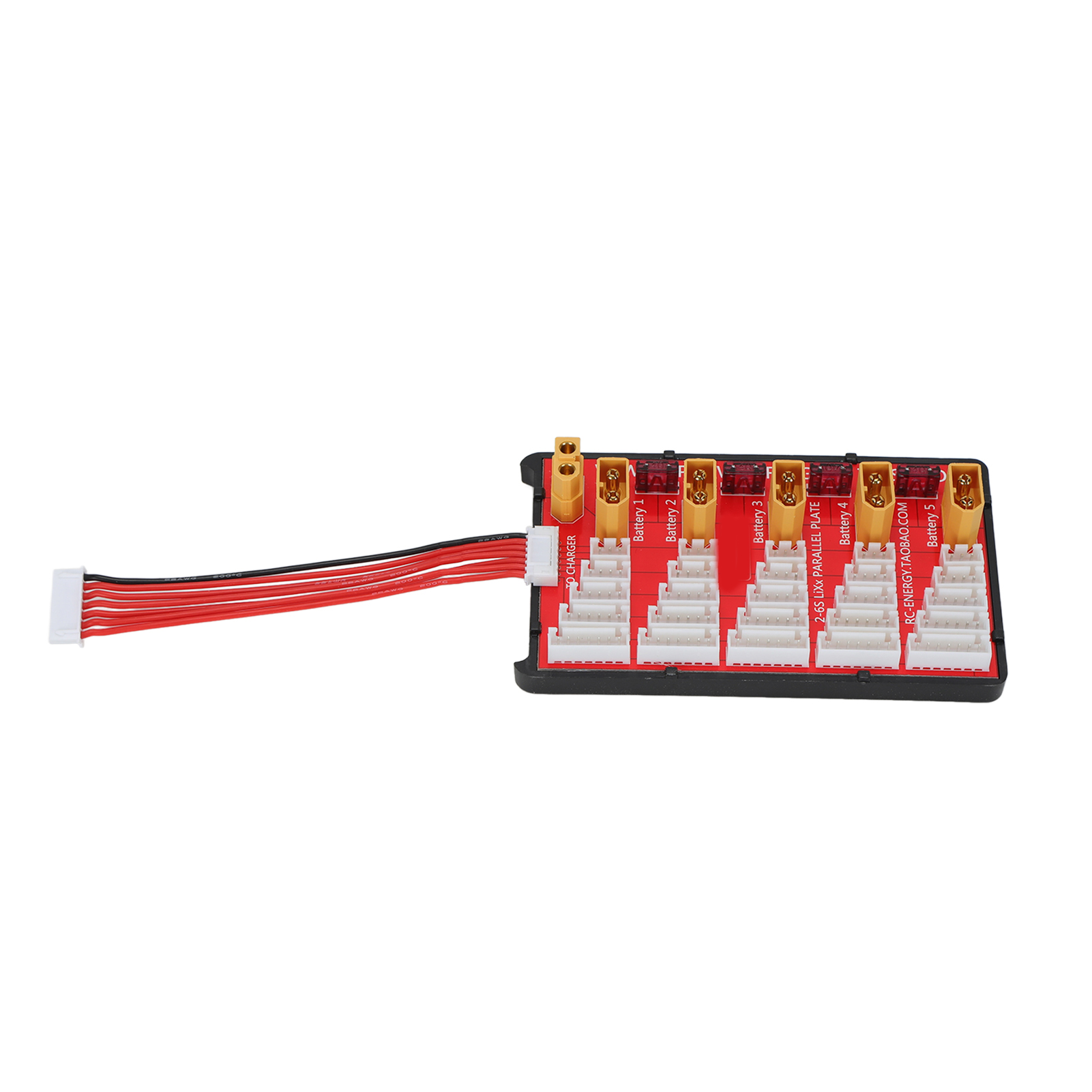 Xt60 Parallel-ladeplatine Für 2-6s Lipo-akkus, 20 A, 0-22,2 V, Verteilerplatine