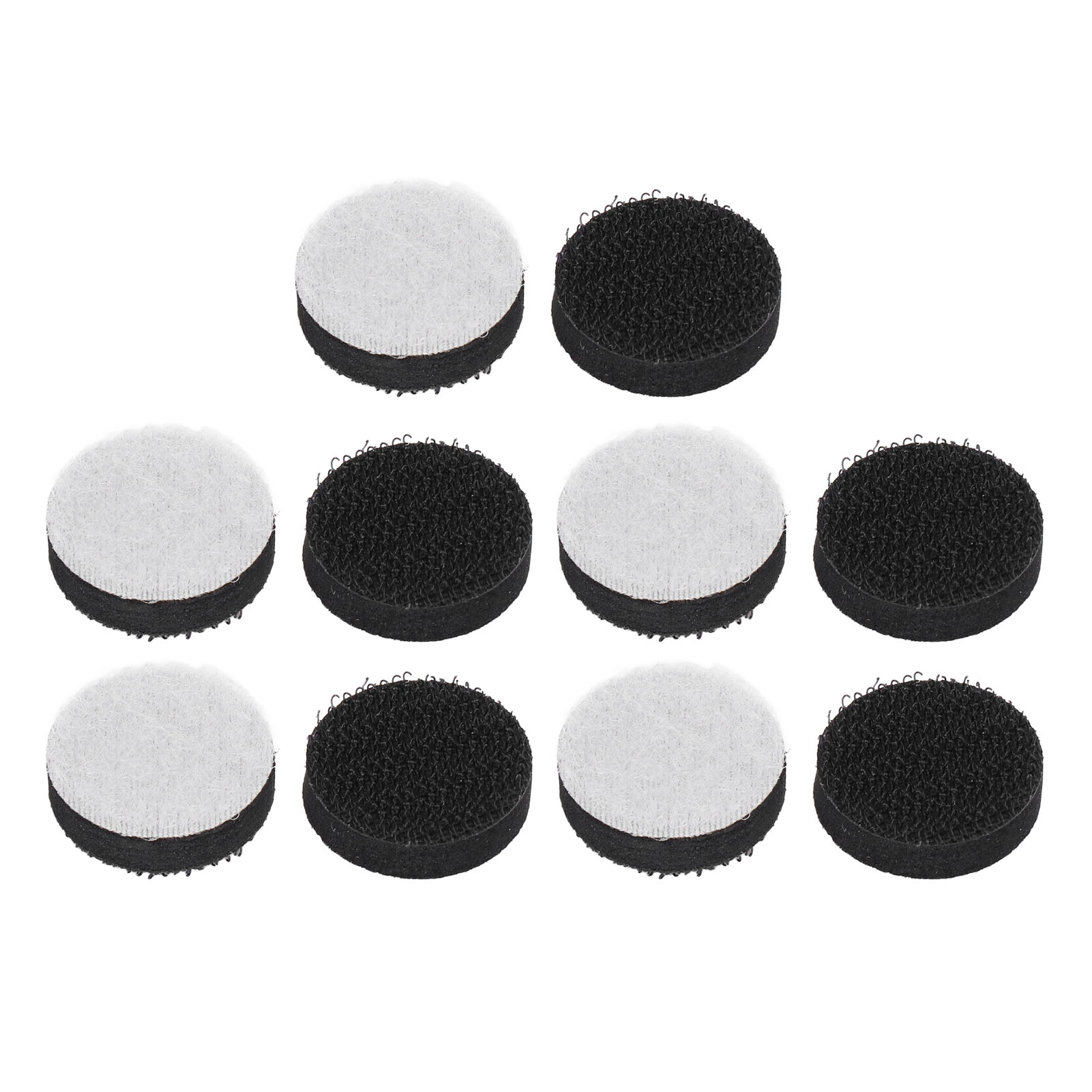 10 Stück 25 Mm Schwammpads Mit Klettverschluss Zum Schleifen, Polieren Und Polieren