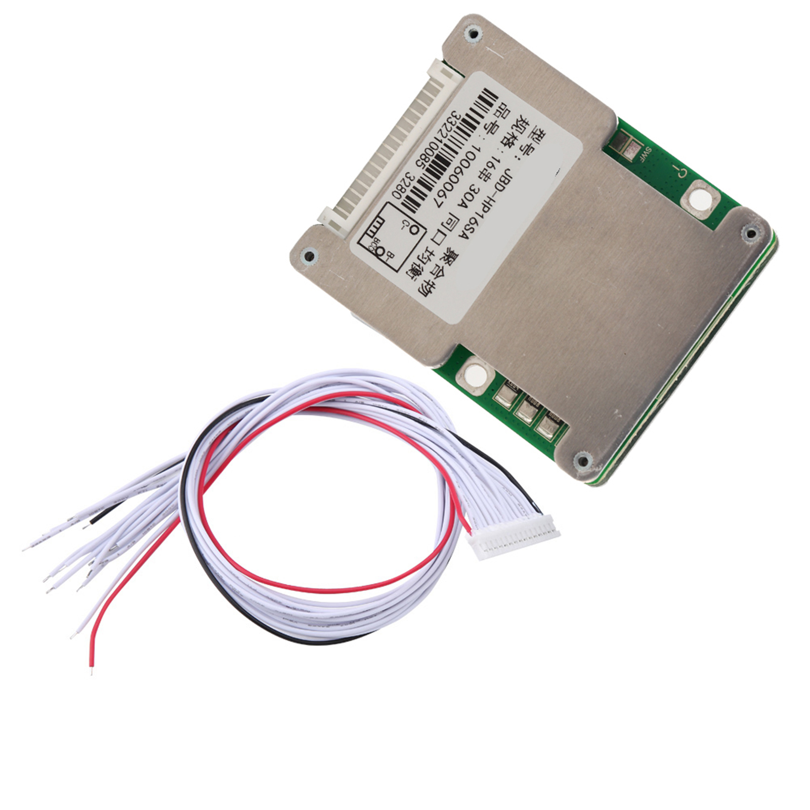 Balancer-schutzplatine Für 48v/60v 16s Lithium-batterie Mit Aluminium-kühlkörper (3,6v/3,7v, 30a)
