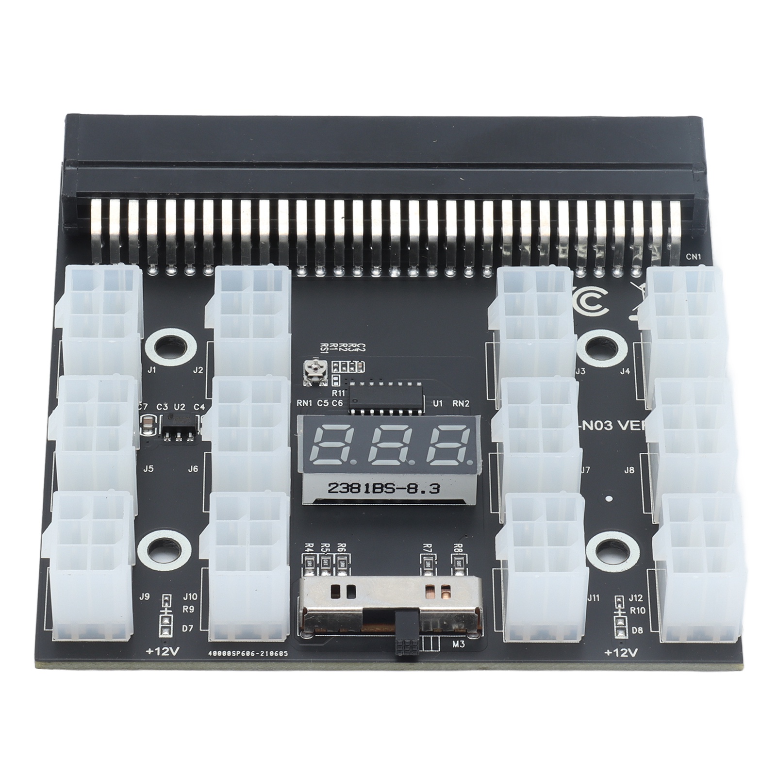 12-port 6-pin-netzteilkarte Mit Digitalanzeige Für Hp Server - Adaptermodul