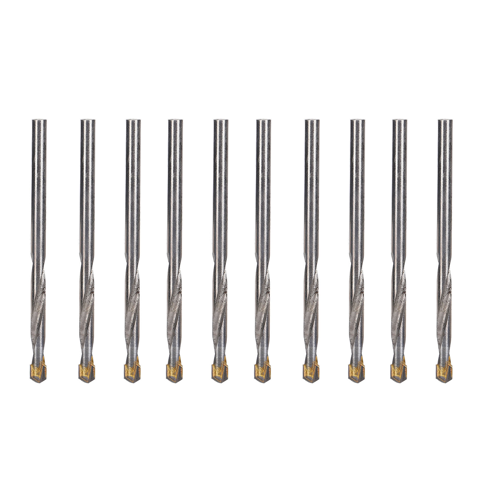 10 Wolframstahl-spiralbohrer Für Metall Und Holz, 4,2 Mm Gerader Schaft, Für Elektrowerkzeuge