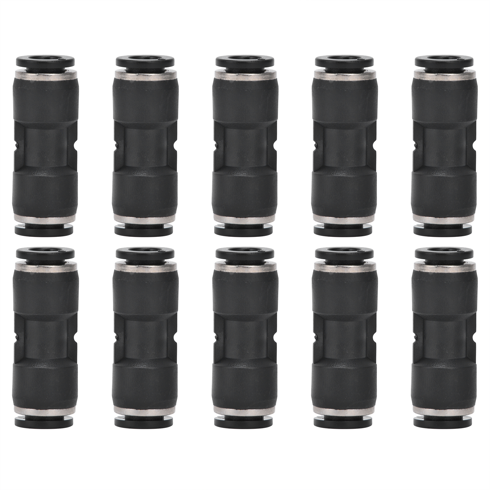 10 Stück Gerade Steckverbinder Für Schläuche Und Kompressoren, 10 Mm