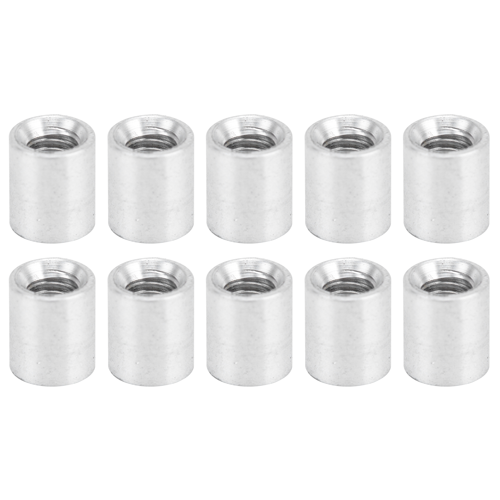 10 Stück Verbindungsstücke Aus Aluminiumlegierung, Innengewinde M4x0,7 Mm, Länge 8 Mm, Runde Abstandshalter Für Elektronik