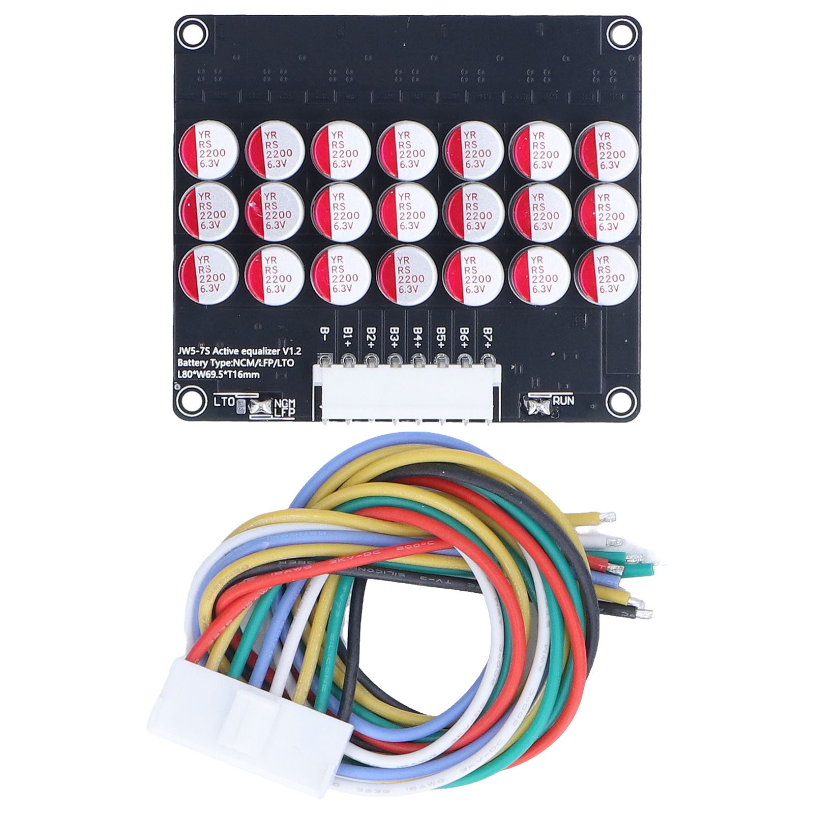 Lithium-ionen-akkubalancer Für Lfp, Lto Und Lpo, Aktives Balancermodul 1,8 V–4,5 V