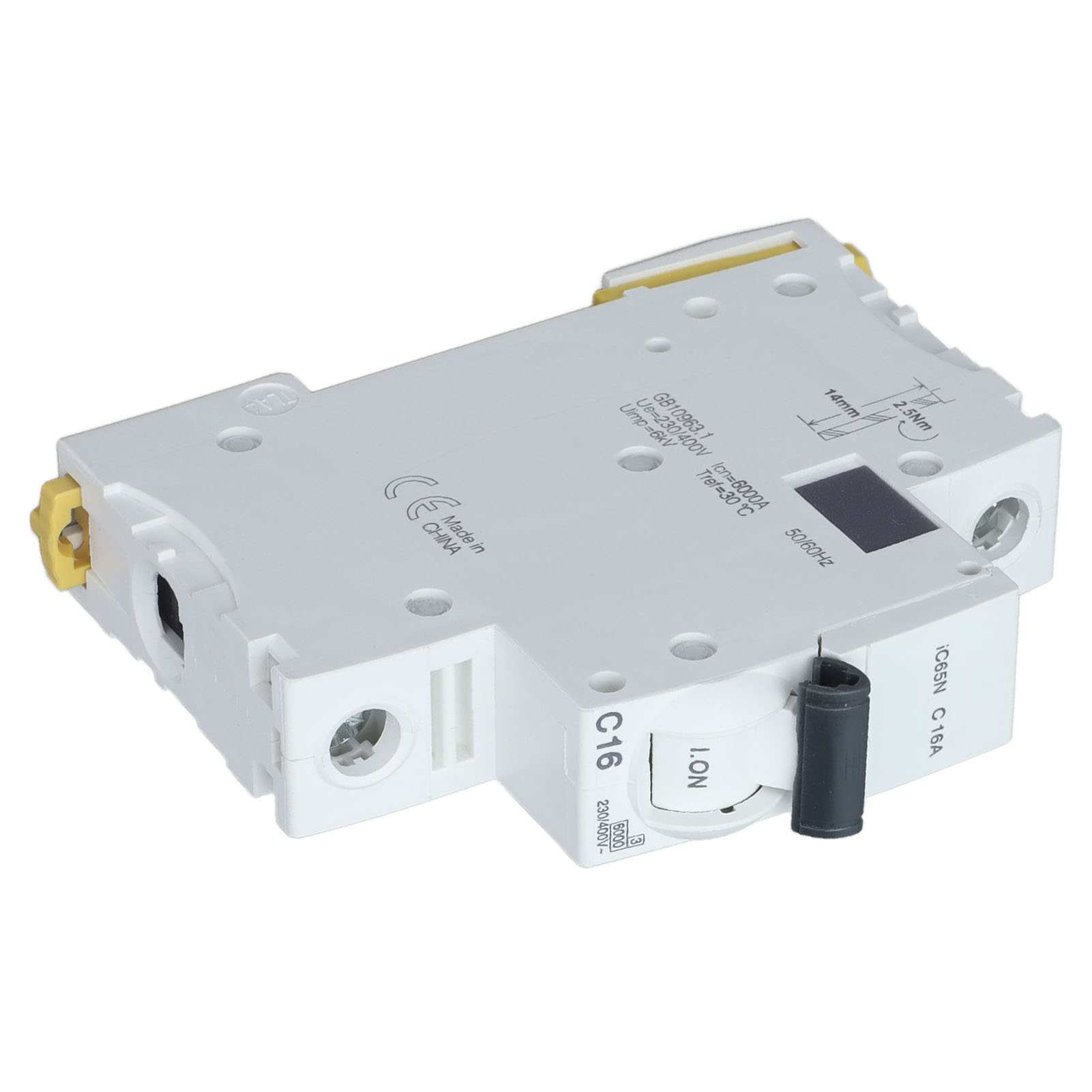 Miniatur-1p-differenzialschutzschalter 16a Für Din-schiene 230v/400v - Modell Ic65n C16