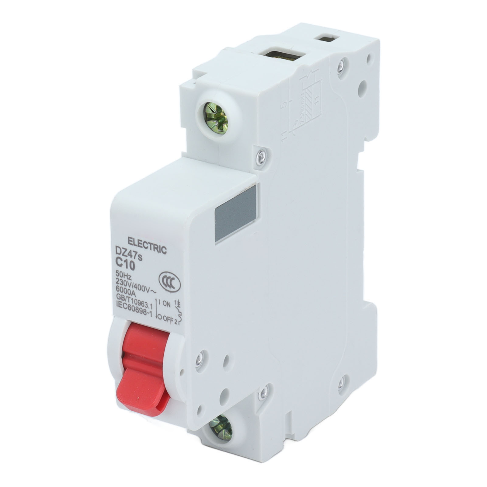 Miniatur-leistungsschalter 1p 10a Dz47s C10 Für Din-schiene 230v/400v - Professioneller Schutz