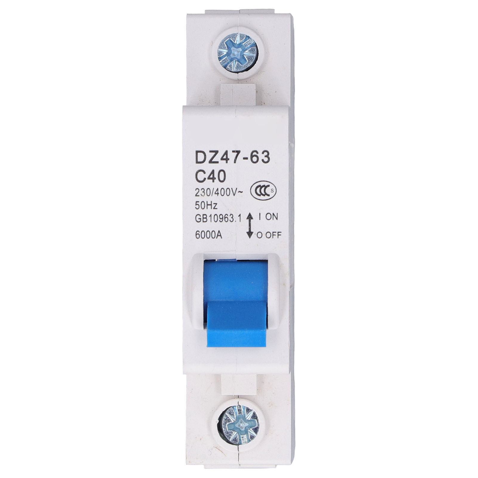 Miniatur-leistungsschalter 1p 40a Dz47-63 C40 Für Din-schiene, Differenzialschutz 230v/400v