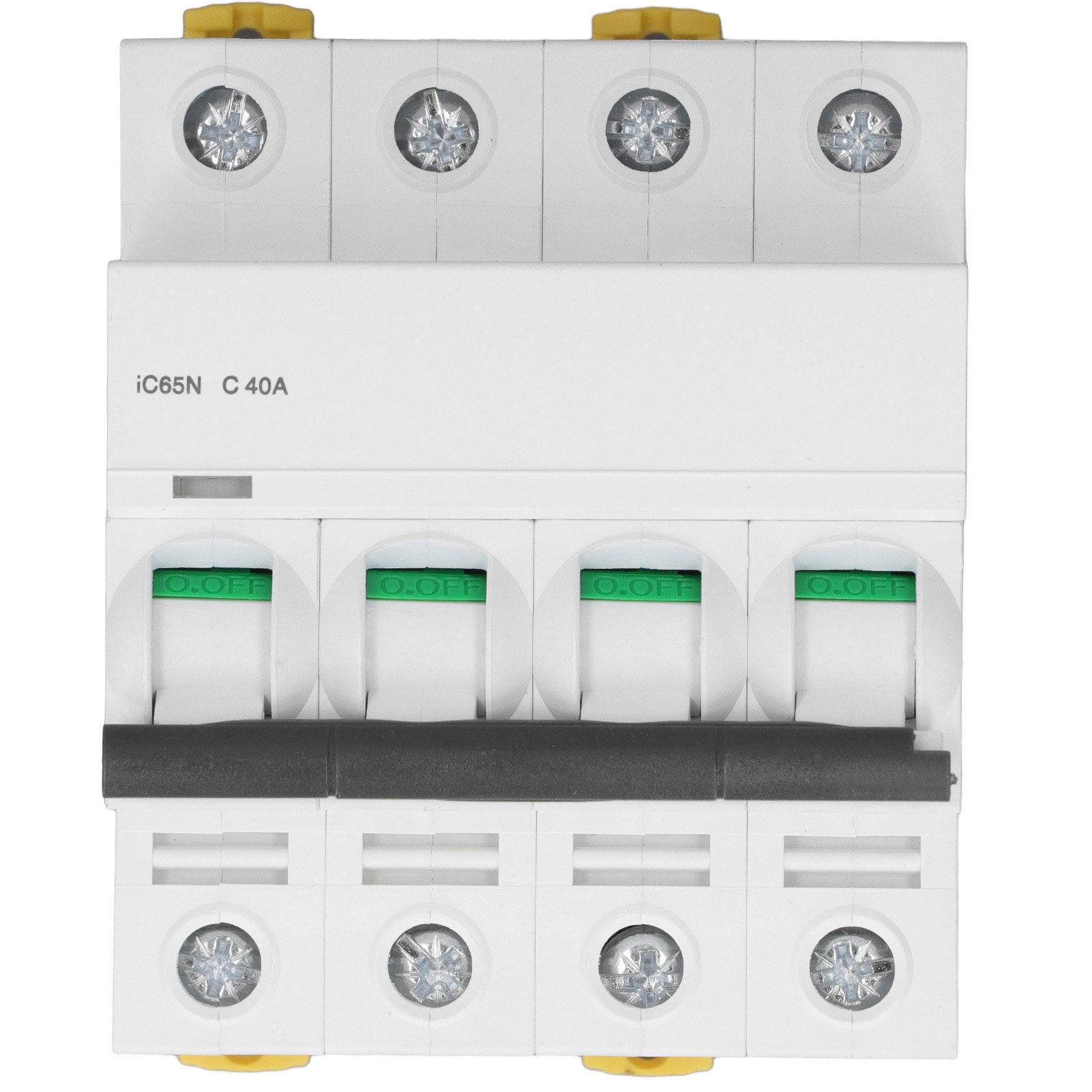 Miniatur-leistungsschalter 4p 40a C40a 400v 6000a Für Din-schiene - Niederspannungsschutz In Pa66