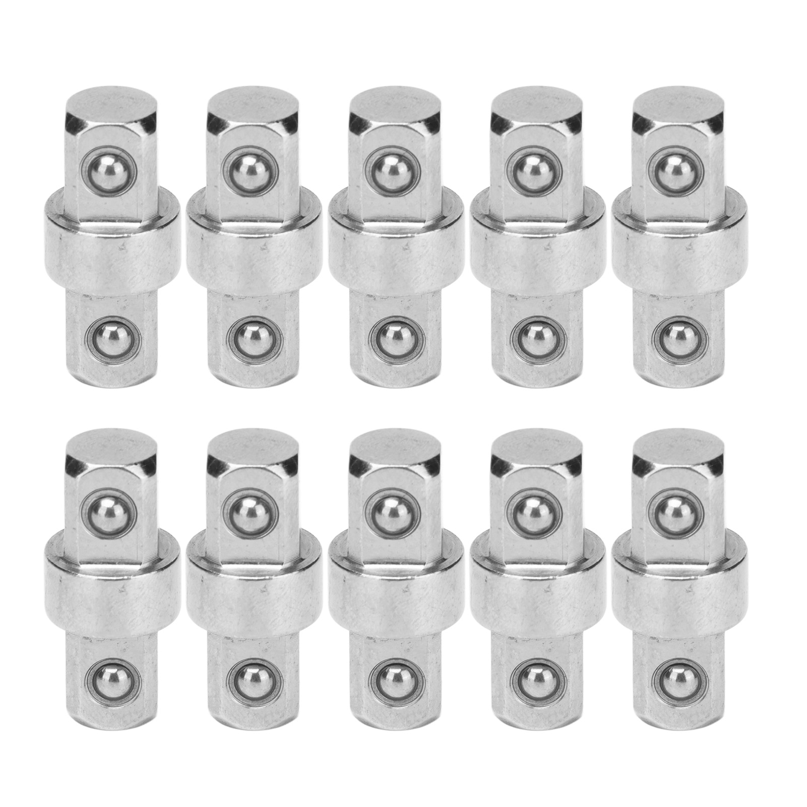 10-teiliges 3/8-zoll-edelstahl-doppelend-steckschlüssel-adapterset