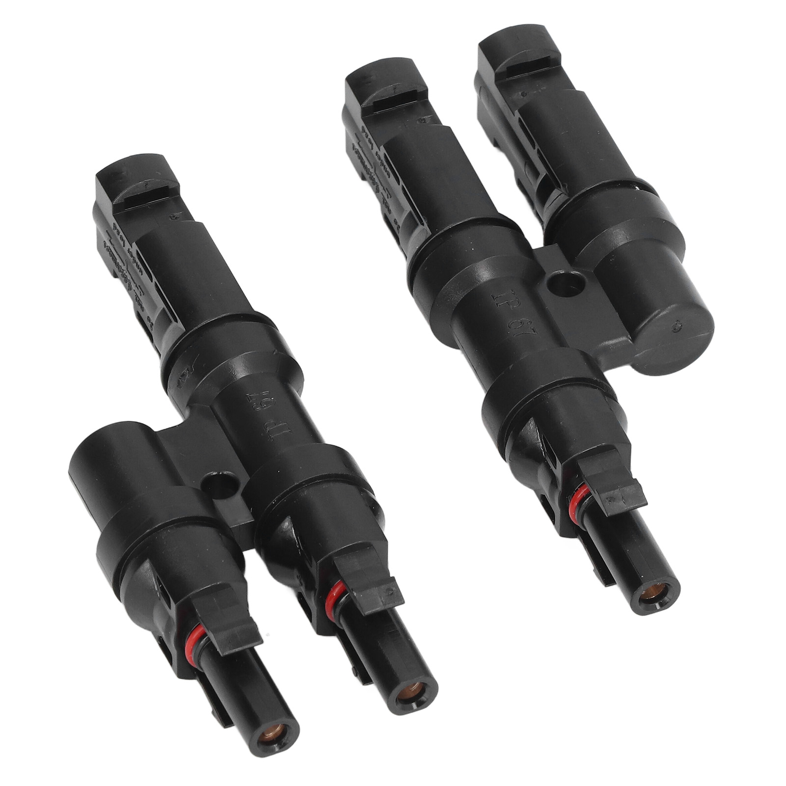 Wasserdichter 2-zu-1-solarstecker (stecker/buchse) Für Pv-modulkabel, 40 A, 1000 V Dc