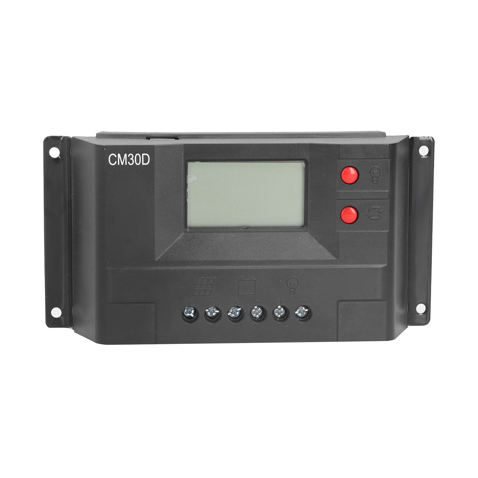 12v/24v Pwm-solarregler Mit Lcd-bildschirm – Automatische Anpassung Für Industriebatterien Und Solarmodule
