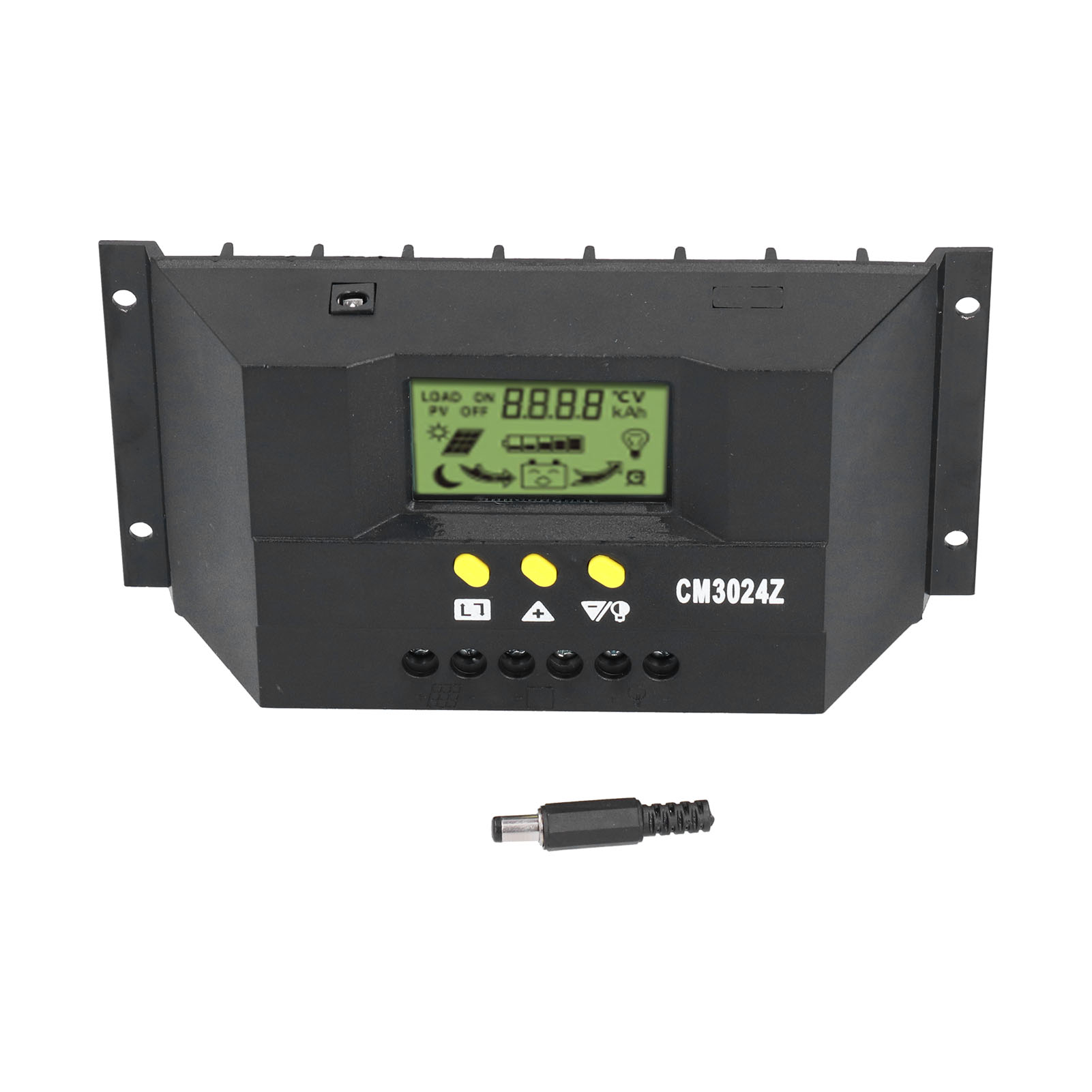 20a 12v/24v Pwm-solarladeregler Mit Intelligentem Lcd-display Für Solarmodule