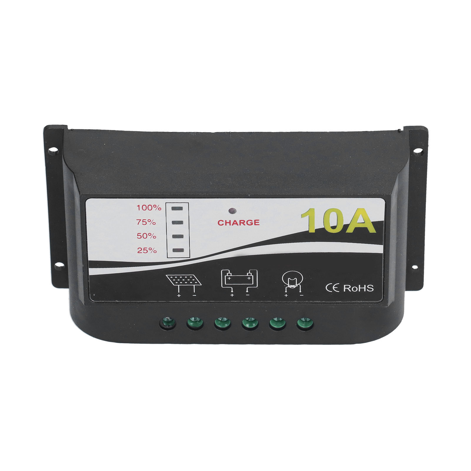12v/24v Solarladeregler Mit Robustem Abs-gehäuse Für Photovoltaikmodule