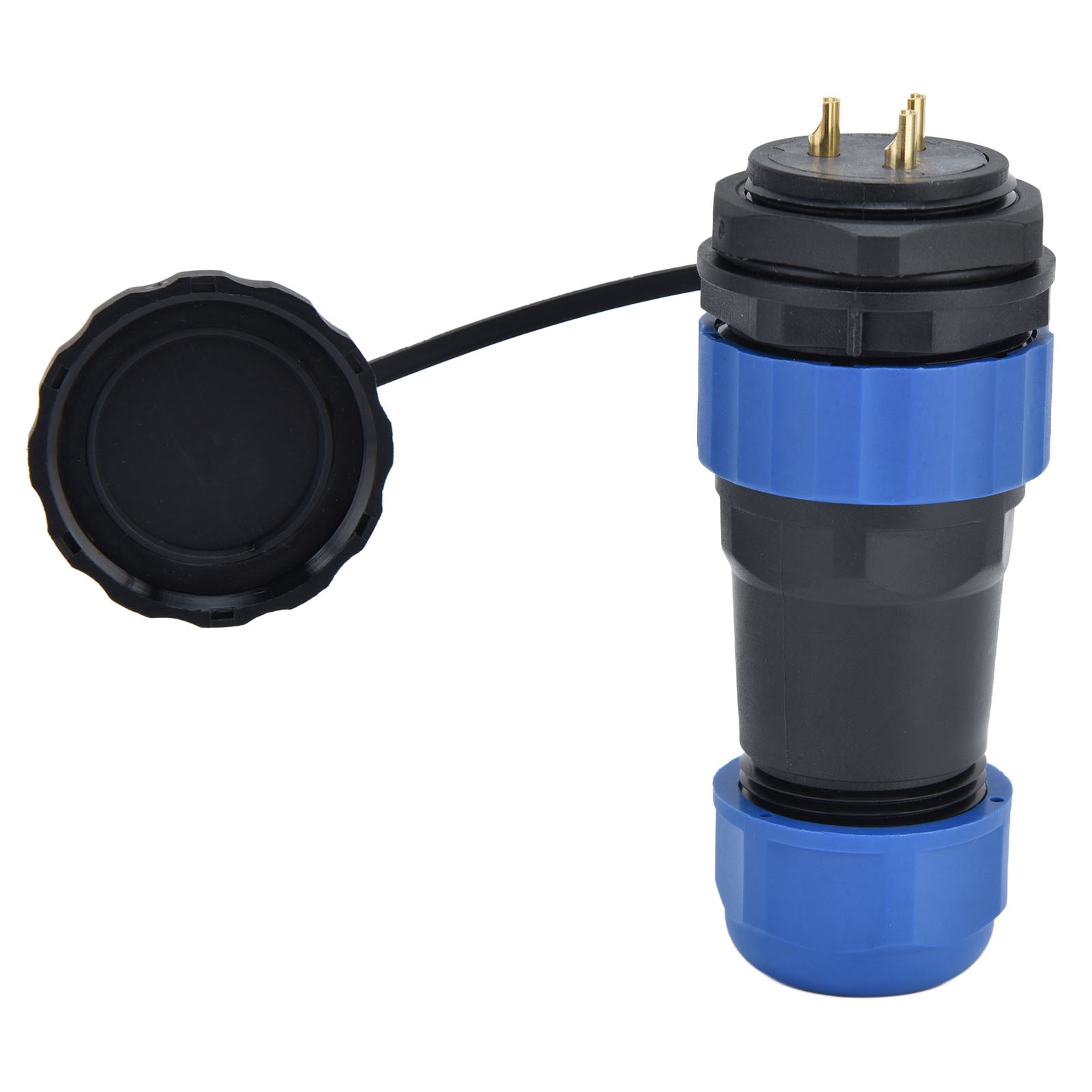 Ip68 Wasserdichter Sp28 380v 25a 3-poliger Stecker Und Buchse Mit Lötverbinder